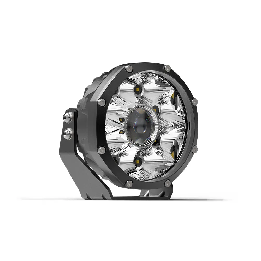 Single 5Inch Striker Series Led Round Driving Light 4