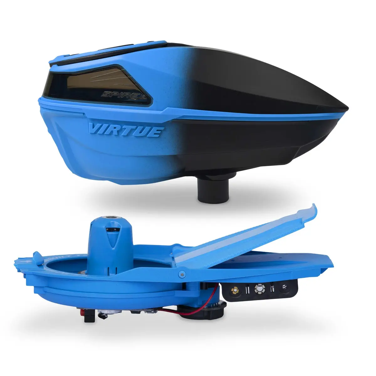 Virtue Spire 5 (V) Loader - Cyan Black Fade 1