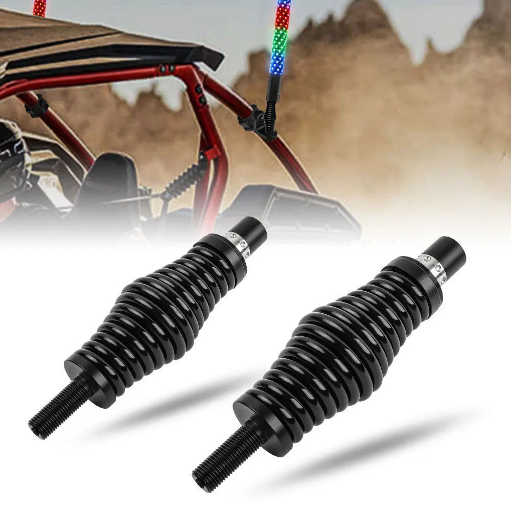 Heavy Duty Spring Mounts For The 1.75" Fat Whip Lights(Pair/2Pcs) 1