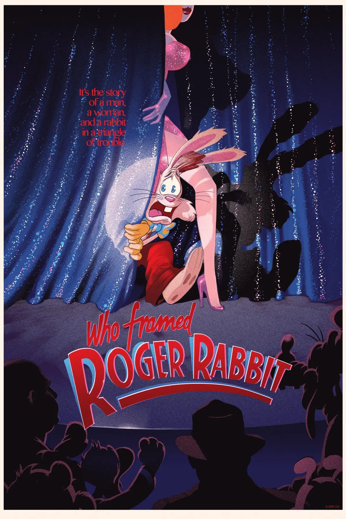 Who Framed Roger Rabbit Poster 1