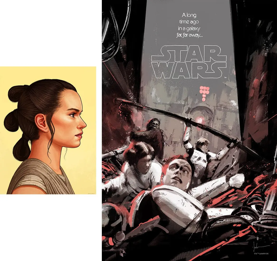 Rey + Into The Garbage Chute, Flyboy (2-Poster Set) 1