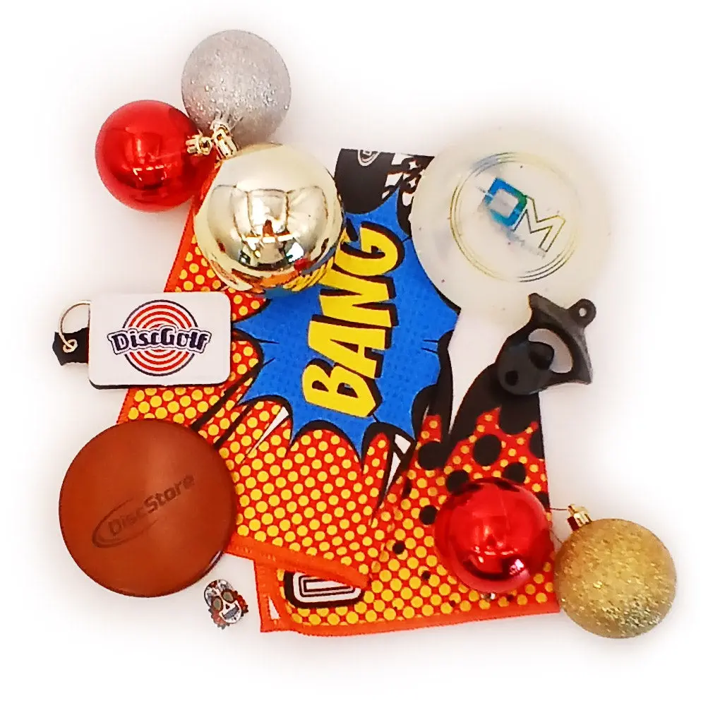 6-Pack Disc Golf Stocking Stuffer Swag Pack 1