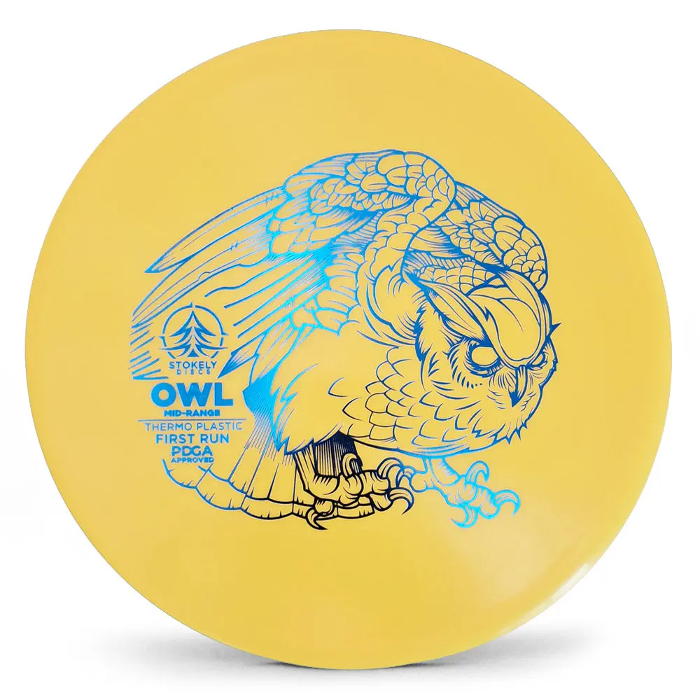 Stokely Discs Owl First Run (Meso, Strato, Thermo Plastics) 1