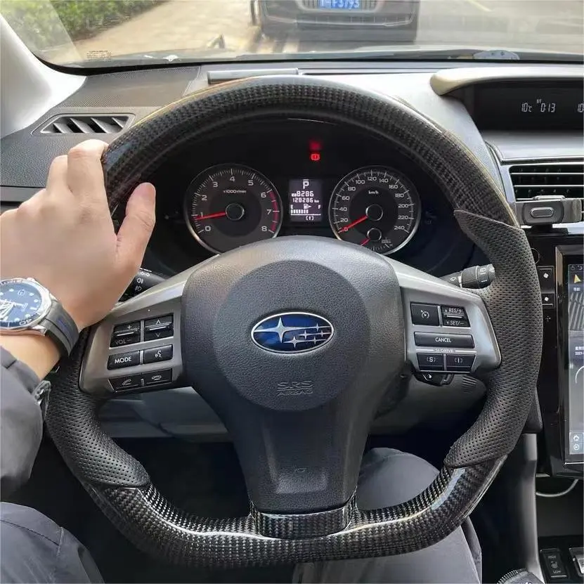 Carbon Fiber Steering Wheel For Subaru 2012-2016 Outback Legacy Forester Xv Crosstrek|Ttd Craft 1