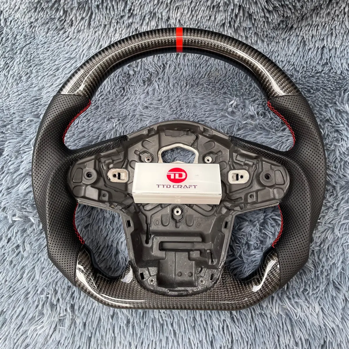 Toyota 2020-2026 Supra Mk5 A90 A91 Gloss Carbon Fiber Steering Wheel |Ttd Craft 1