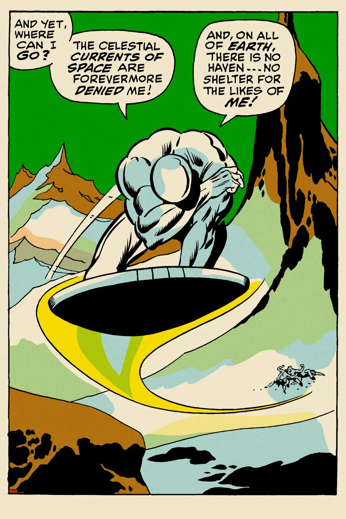 Silver Surfer #1: “There Is No Haven…” Poster 1