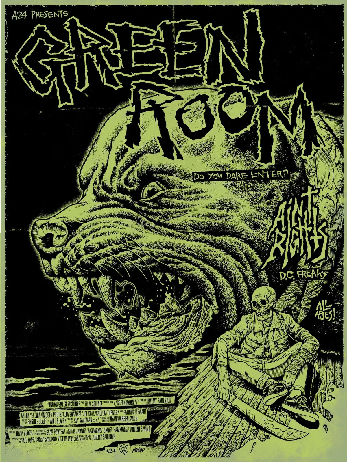 Green Room Variant Poster 1