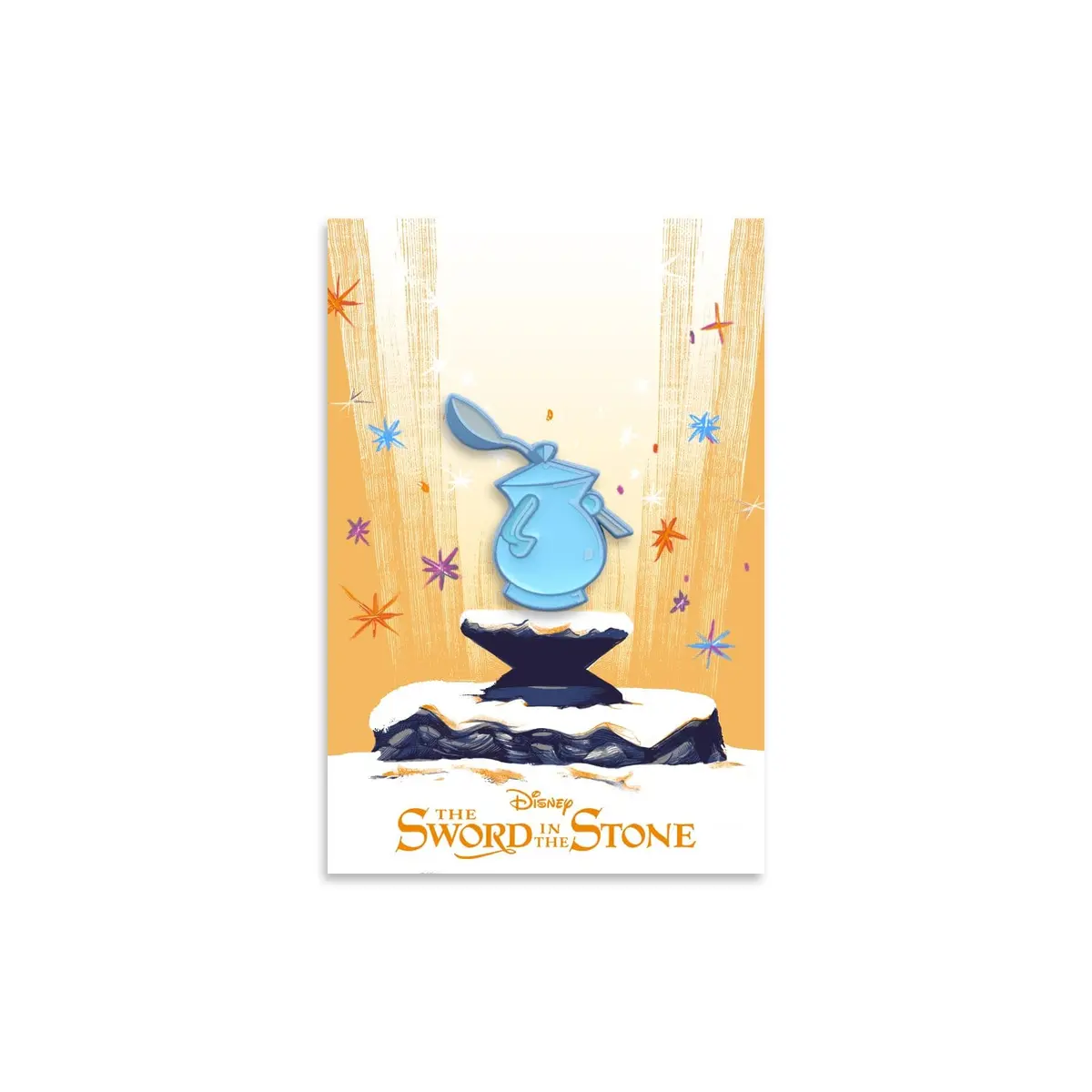 The Sword In The Stone – Sugar Bowl Enamel Pin 1