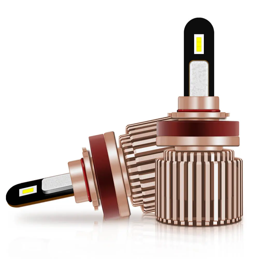 T1 Series H11/H7 Fan Led Headlight Bulb(Set/2Pcs) 1
