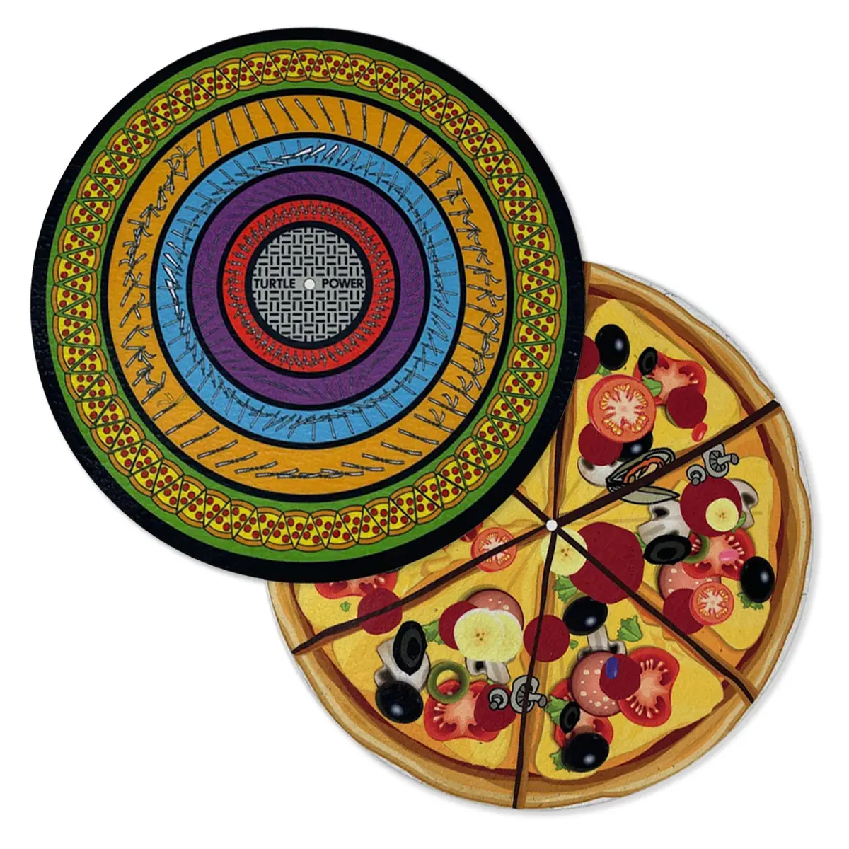 Let's Kick Shell Zoetrope Double-Sided Slipmat 1