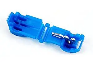 Xscorpion Tt1614b 50 Pack Blue T-Tap Connectors 16/14 Gauge 1