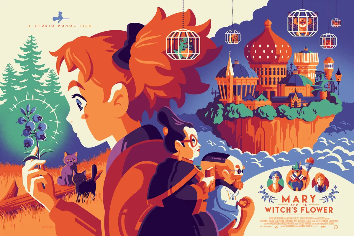 Mary And The Witch's Flower Poster 1