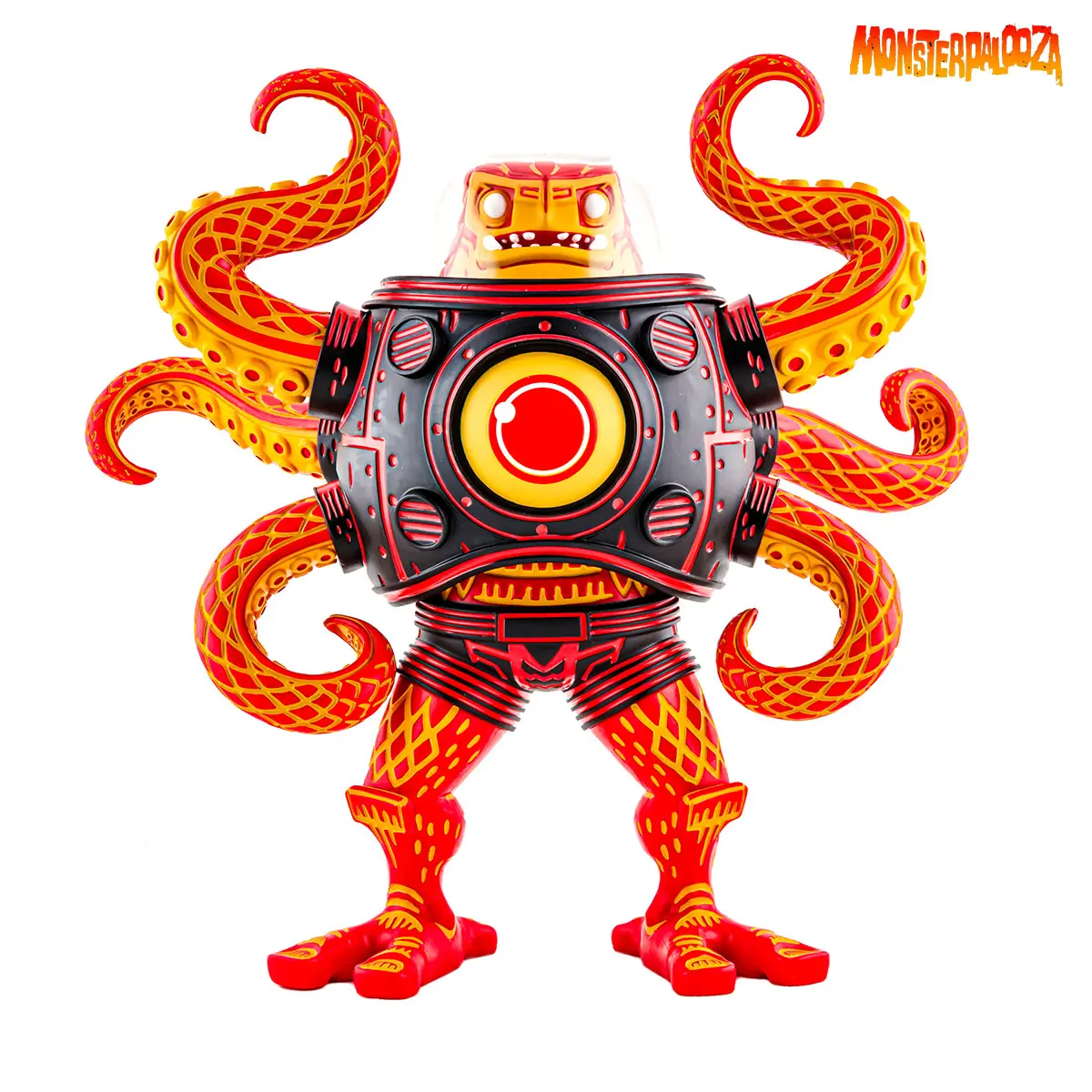 Attack Peter's Takoro Designer Vinyl Figure - Heat Wave Variant - Mondo Exclusive 1