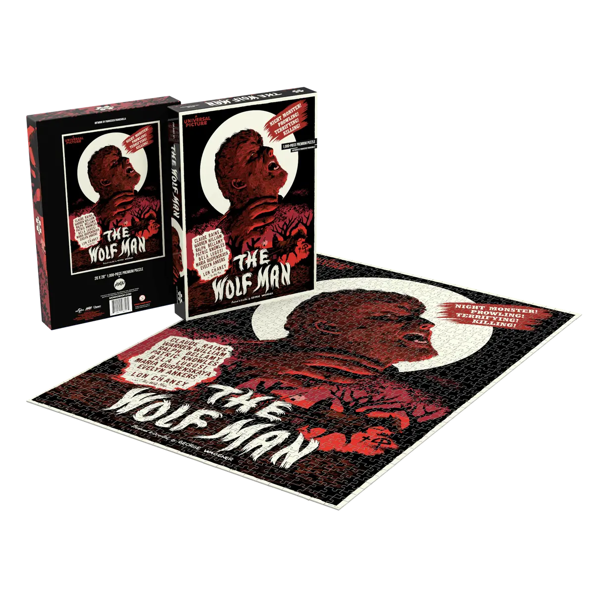 The Wolf Man 1000-Piece Puzzle 1