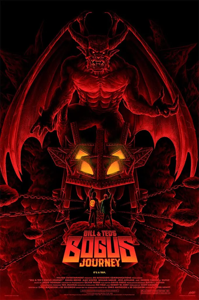 Bill And Ted's Bogus Journey Poster 1