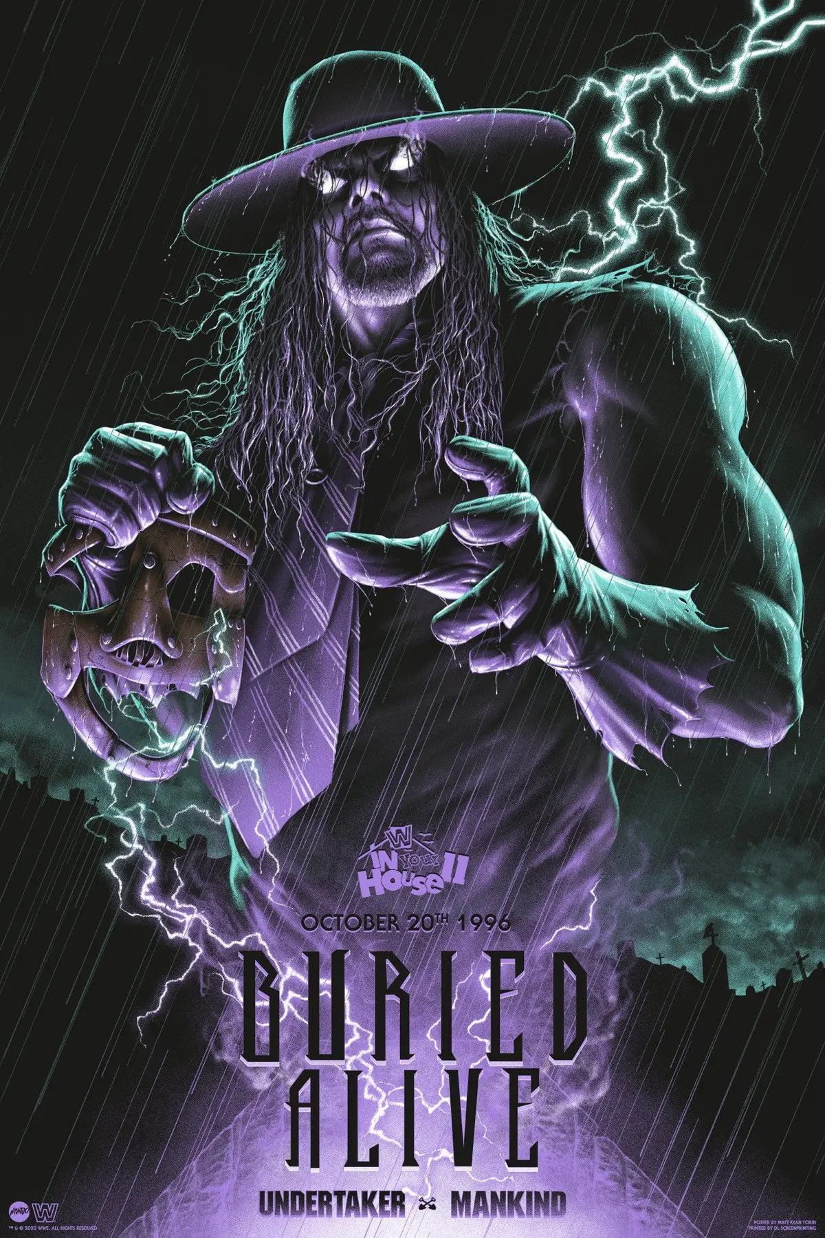 Buried Alive: Undertaker Vs. Mankind Poster 1