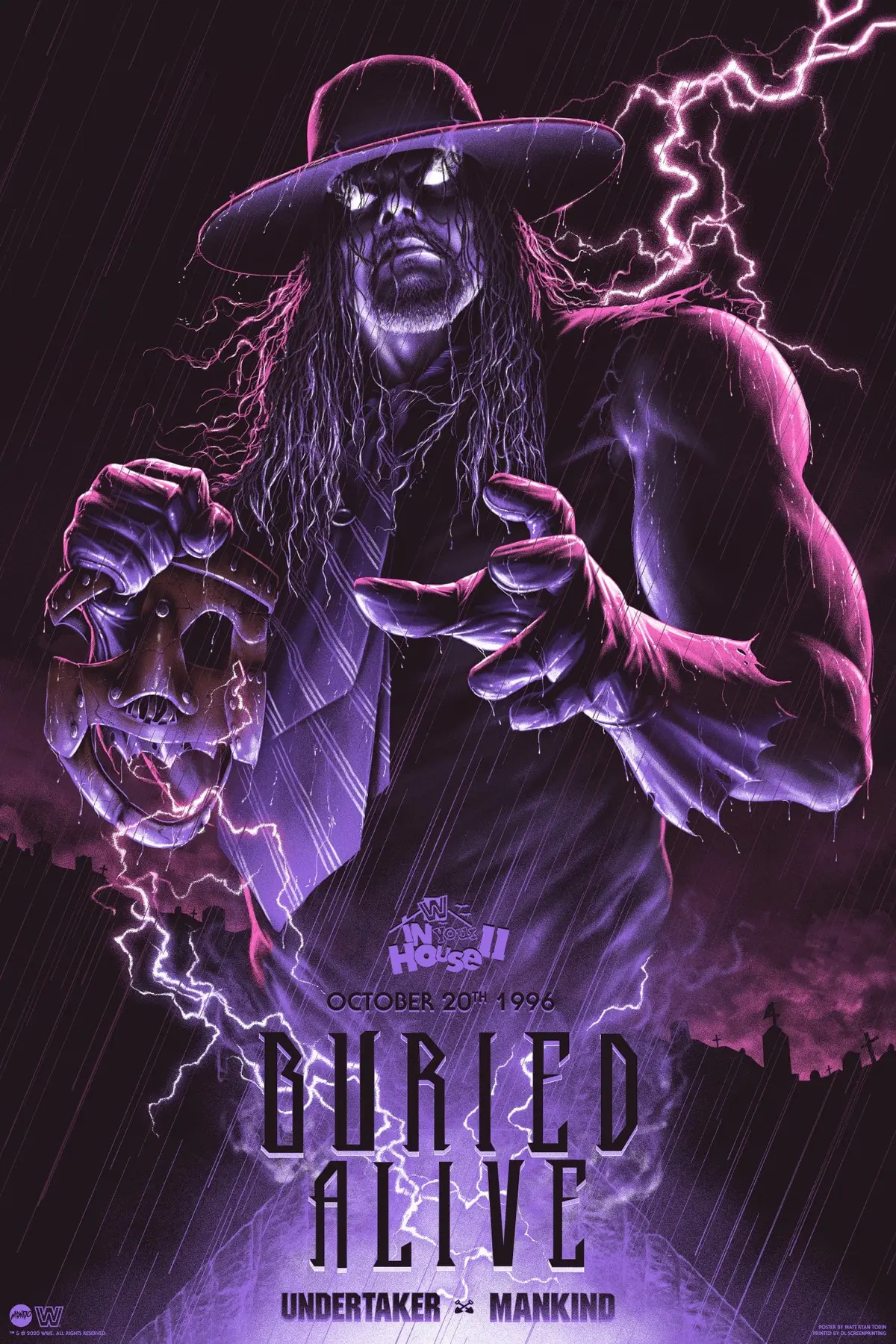 Buried Alive: Undertaker Vs. Mankind (Variant) Poster 1