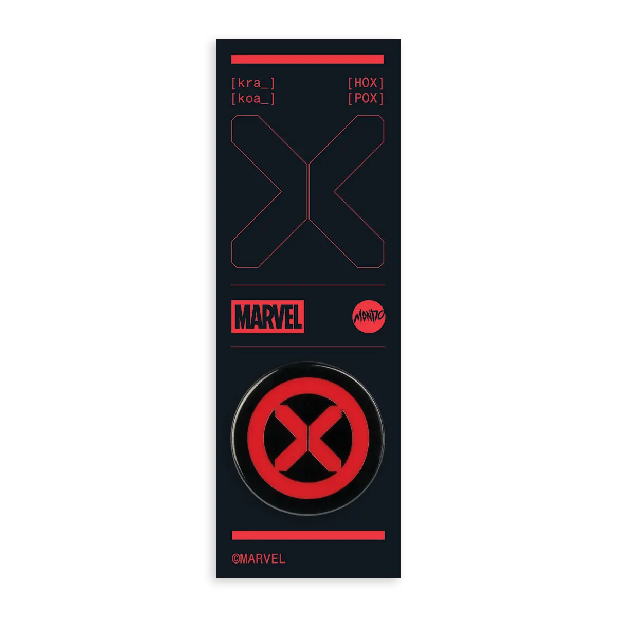 X-Men Logo Enamel Pin 1