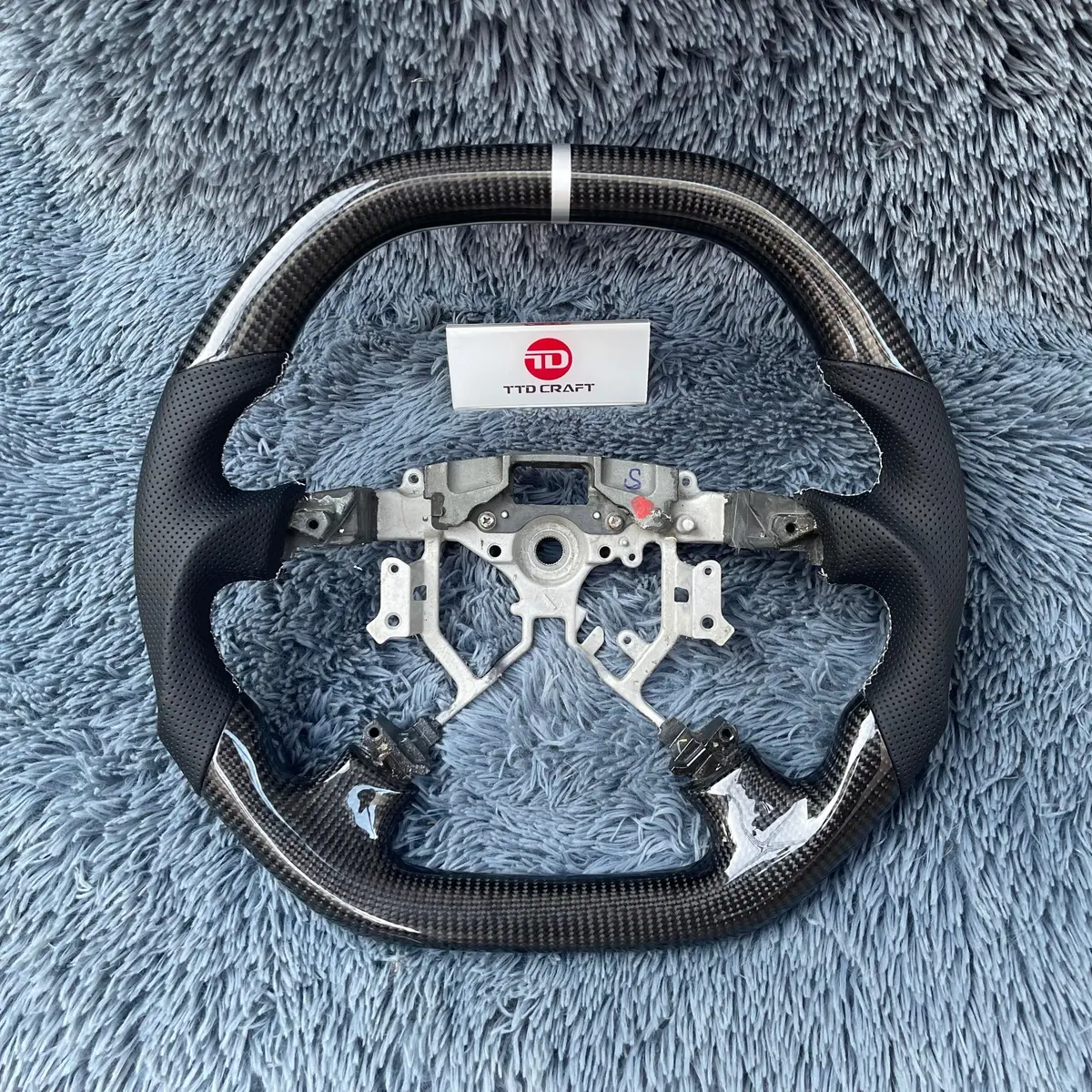 Toyota 2005-2011 Tacoma 4Runner Carbon Fiber Steering Wheel |Ttd Craft 1