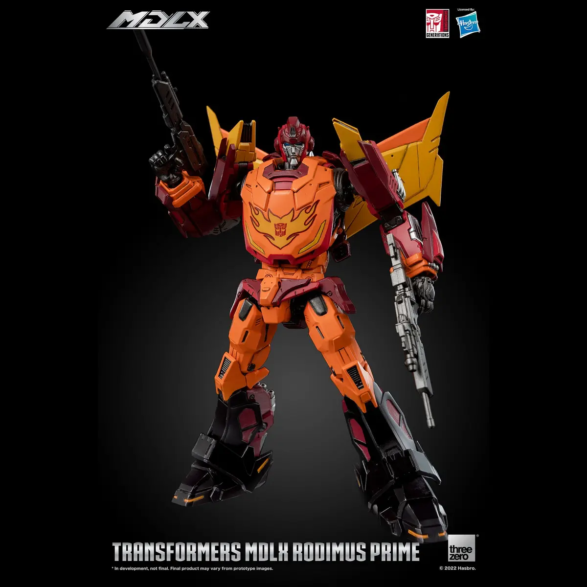 Transformers Mdlx Rodimus Prime By Threezero 1