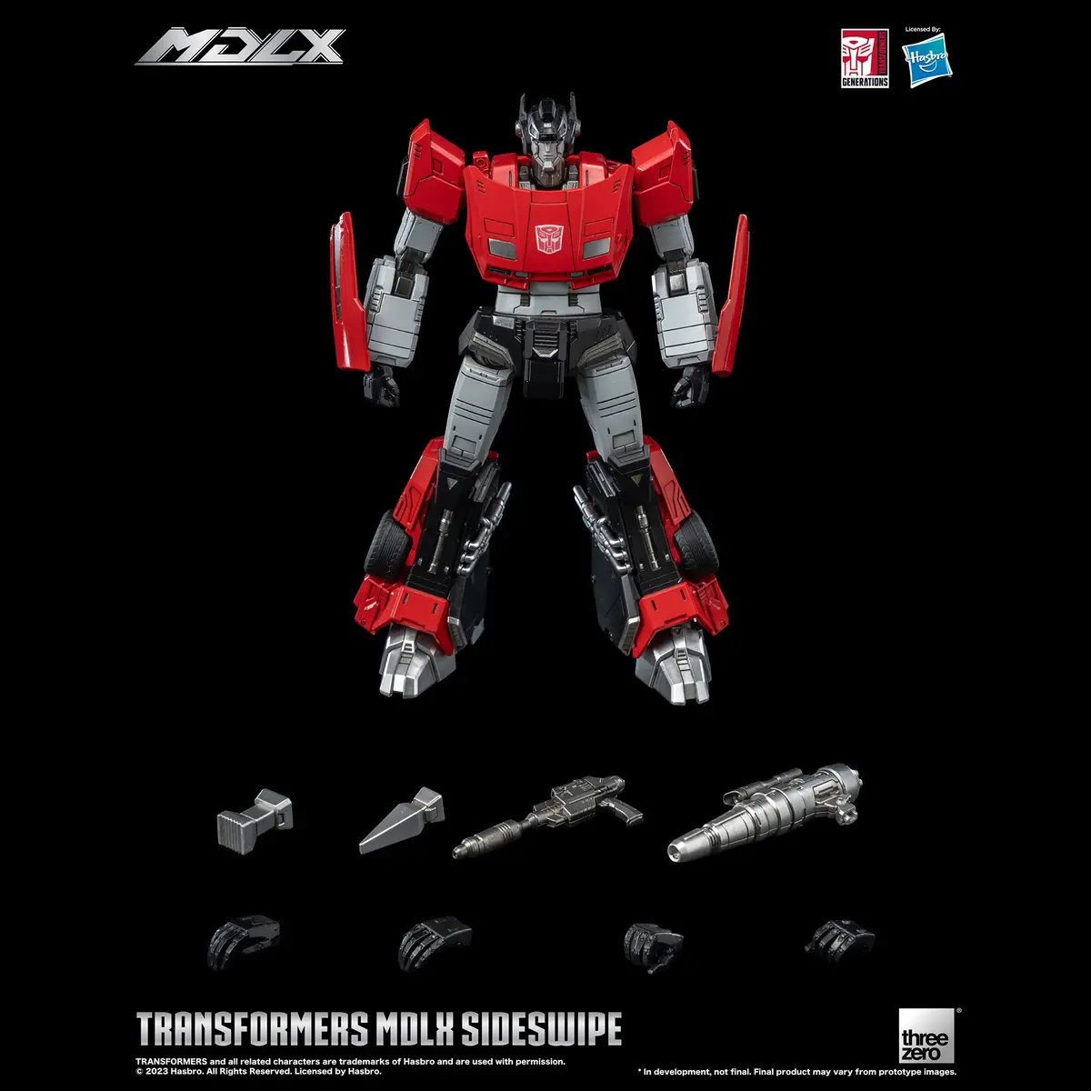 Transformers: Mdlx Sideswipe By Threezero 1