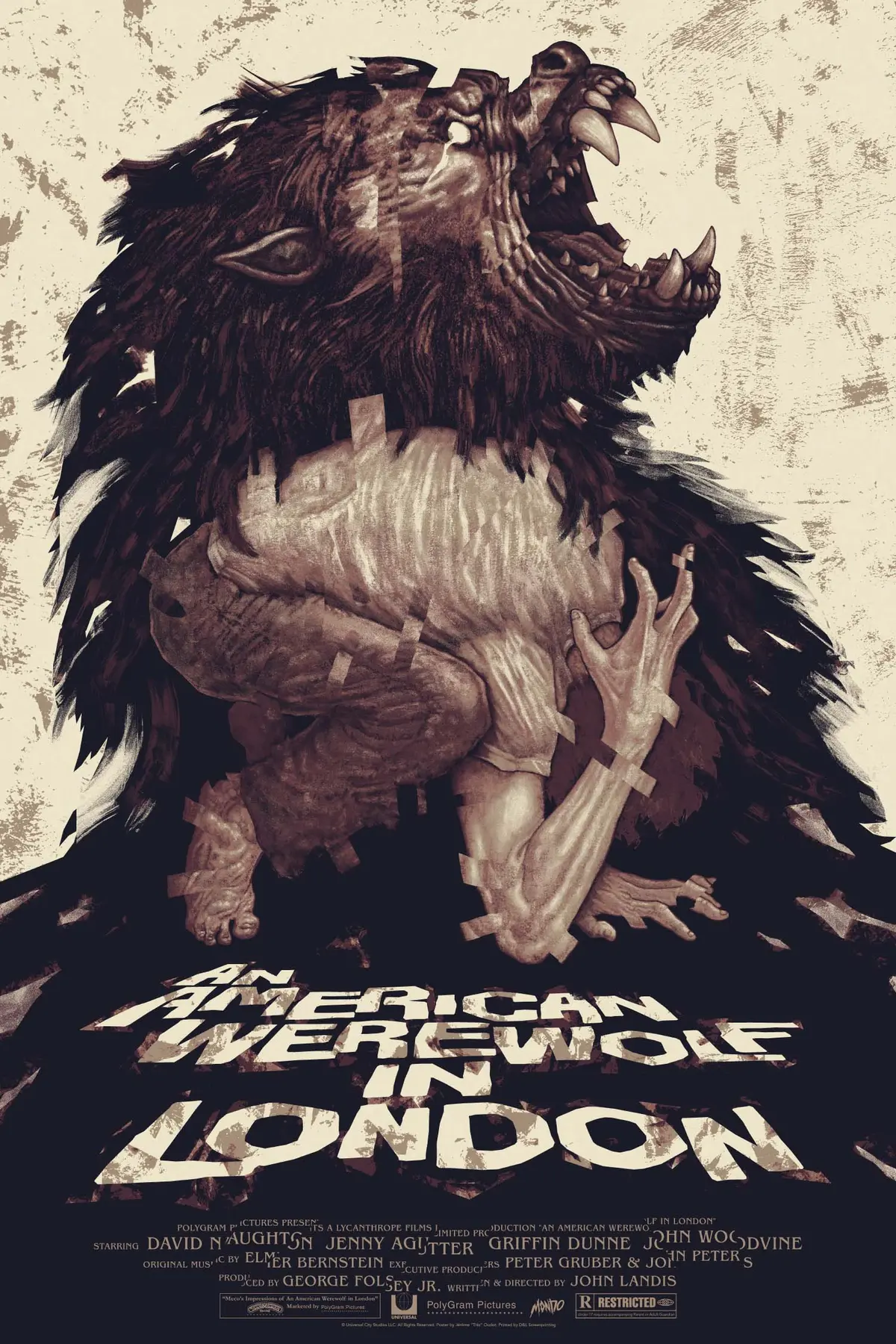An American Werewolf In London Poster 1