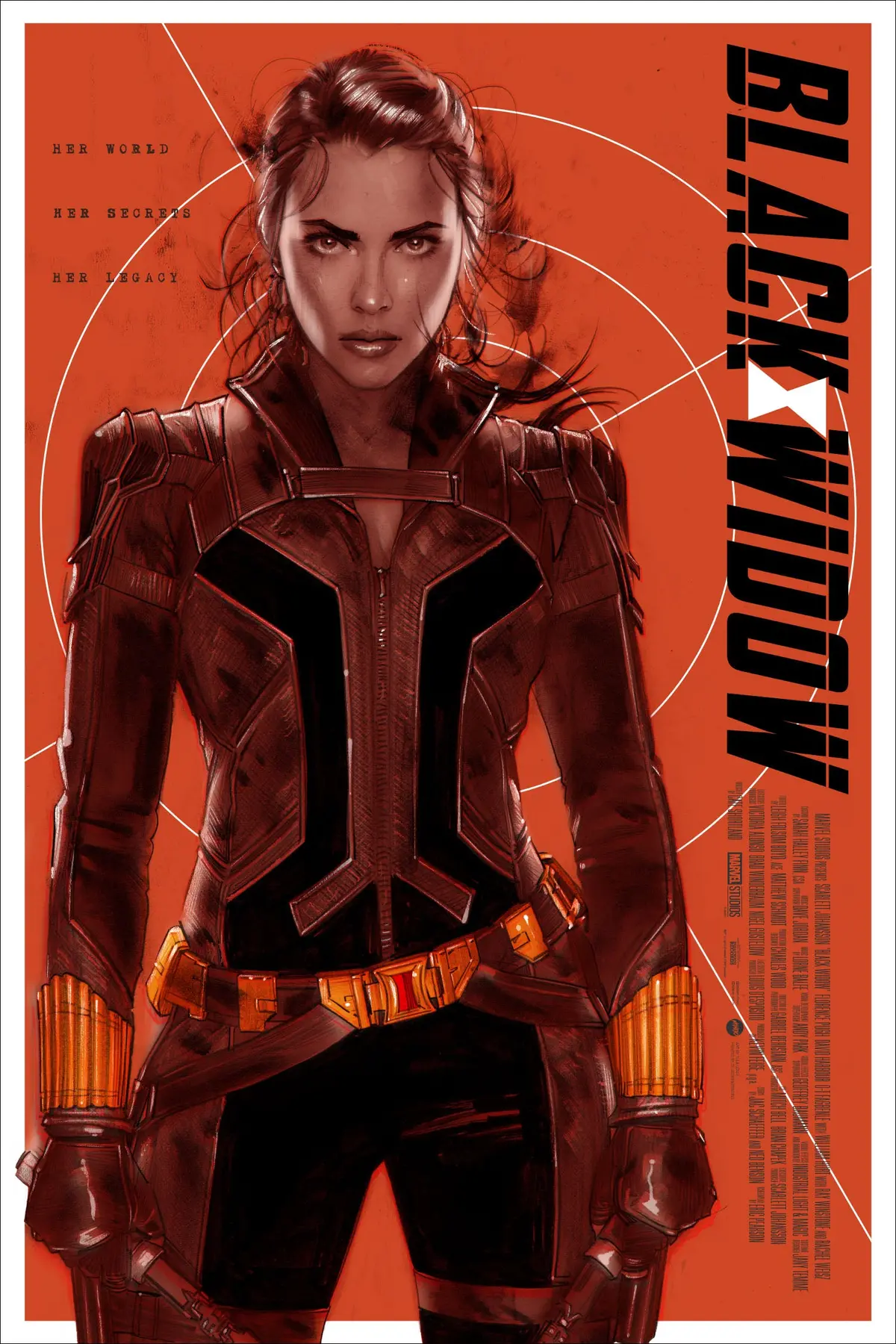 Black Widow Variant Poster 1