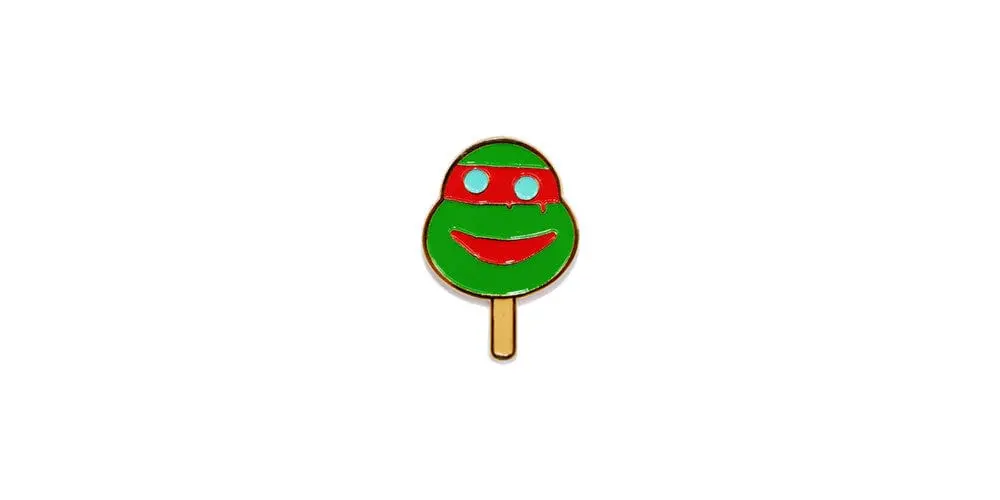 Raphael Turtle Pop Enamel Pin 1