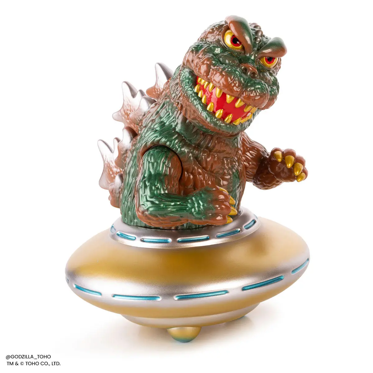 Godzilla Ufo - Vinyl Designer Figure By Octeel - Invasion Of The Astro-Monster Variant 1