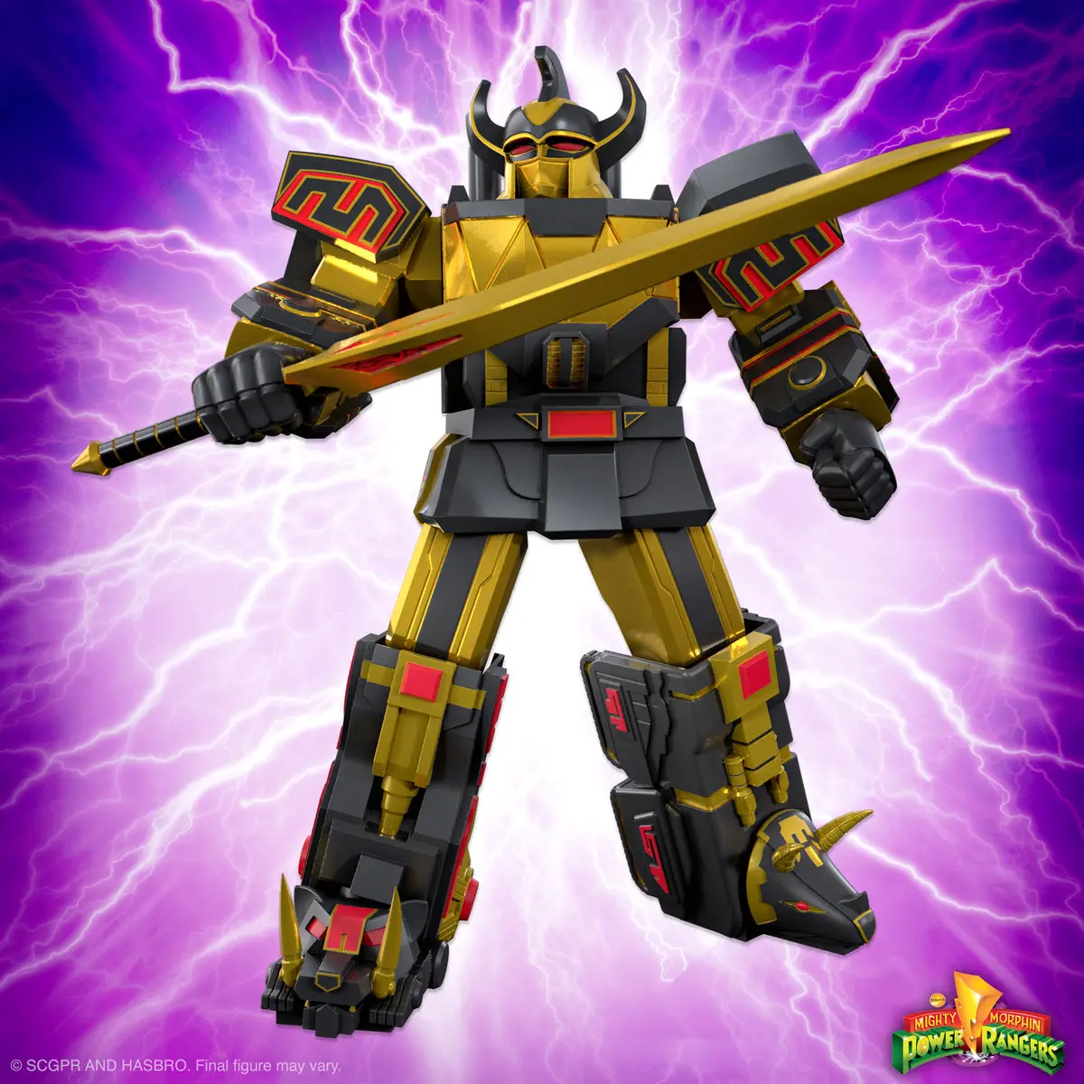 Mighty Morphin Power Rangers Ultimates! Wave 05 - Megazord (Black/Gold) 1