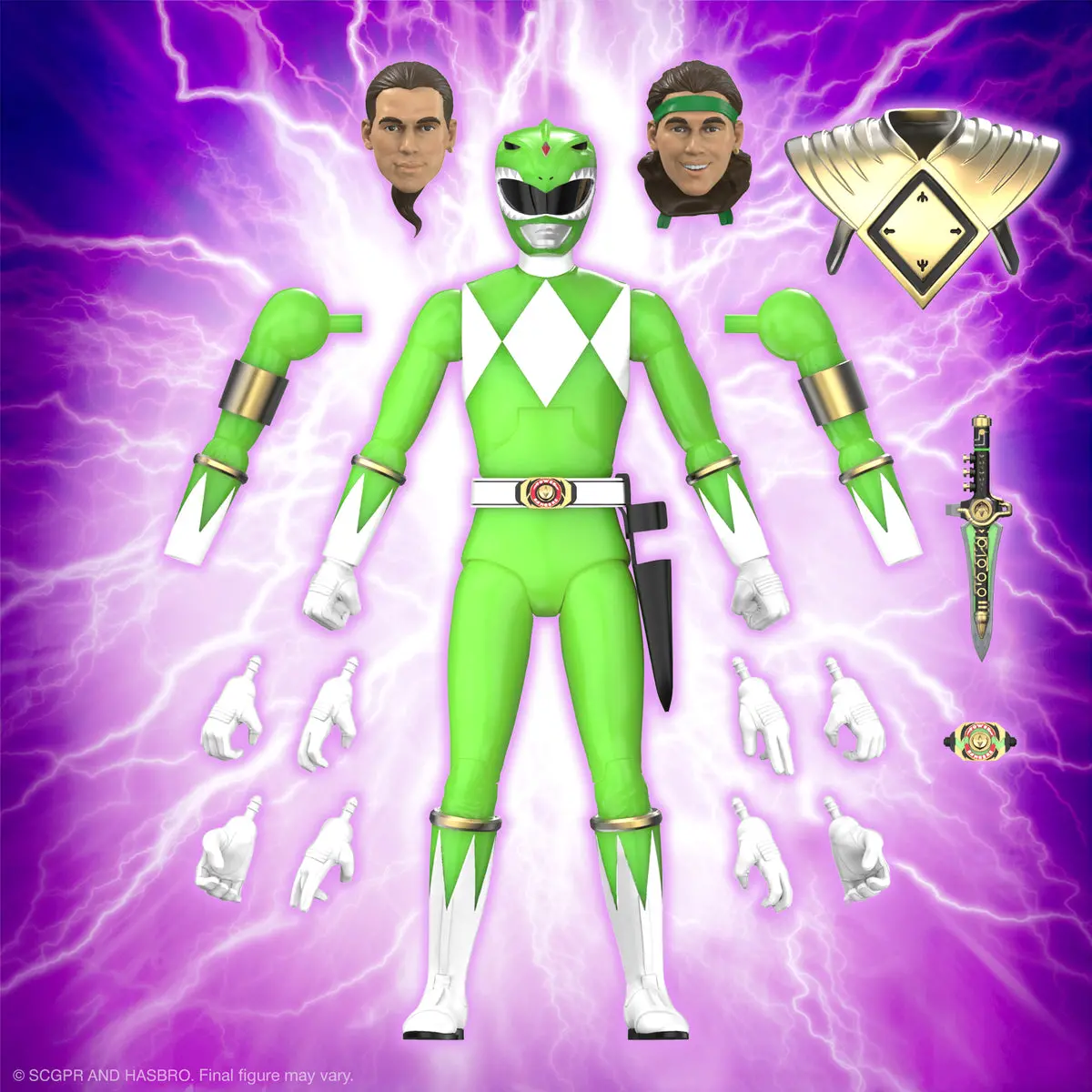 Mighty Morphin Power Rangers Ultimates! Wave 05 - Green Ranger (Glow) 1