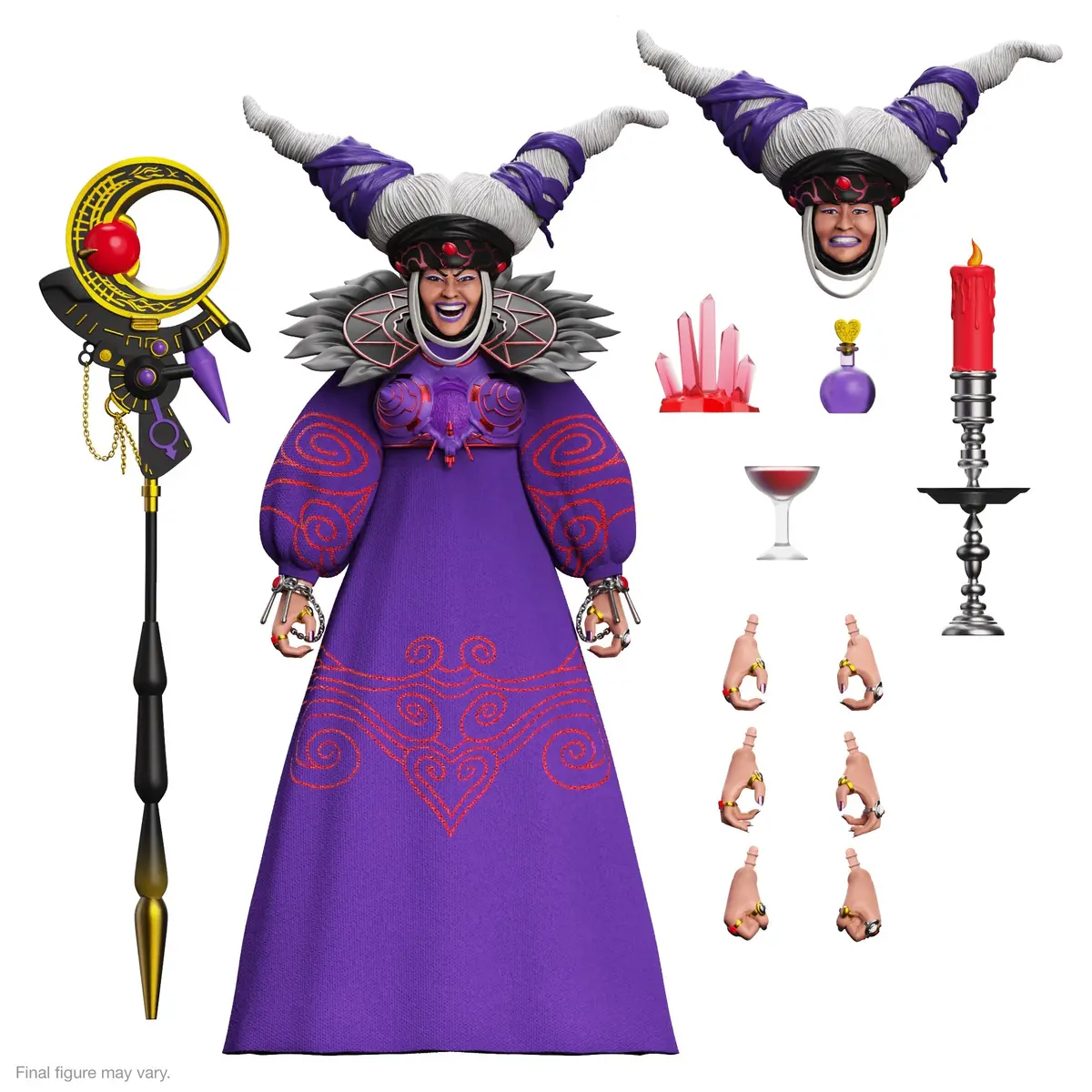 Mighty Morphin Power Rangers Ultimates! - Rita Repulsa Figure (Vile Violet) 1