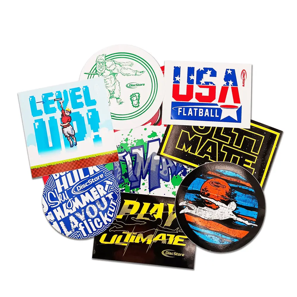 Ultimate Frisbee Sticker Pack 1