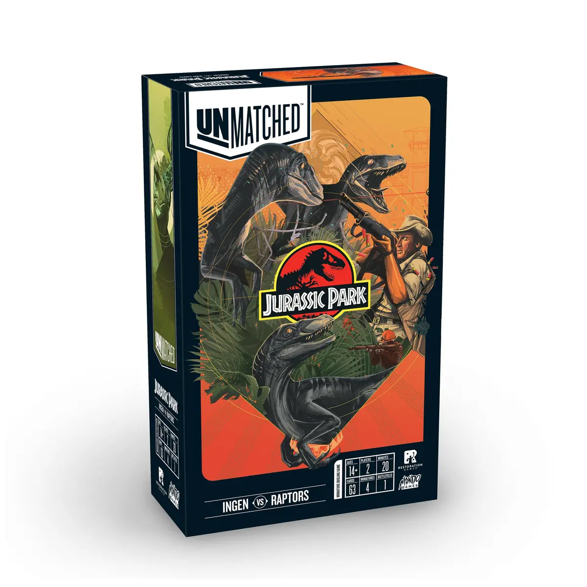 Unmatched: Jurassic Park - Ingen Vs. Raptors 1
