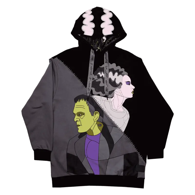 Universal Monsters The Bride Of Frankenstein Unisex Hoodie 1