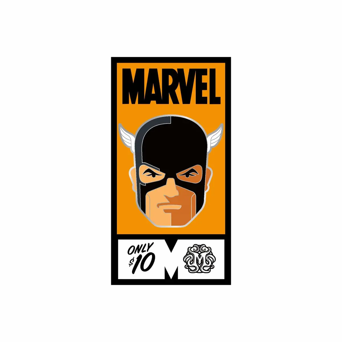 U.S. Agent Enamel Pin 1