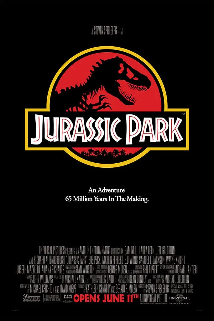 Jurassic Park (English) Poster 1