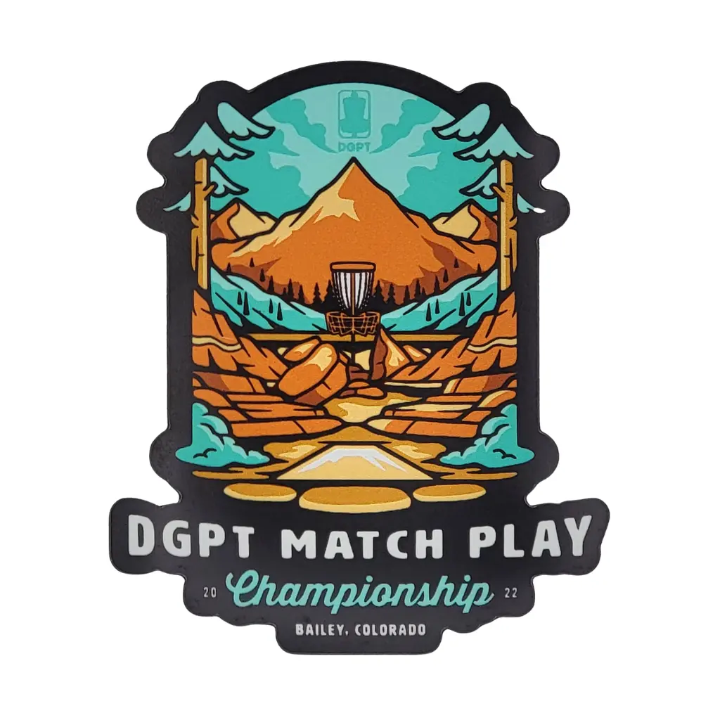 2022 Dgpt Match Play Championship Magnet 1