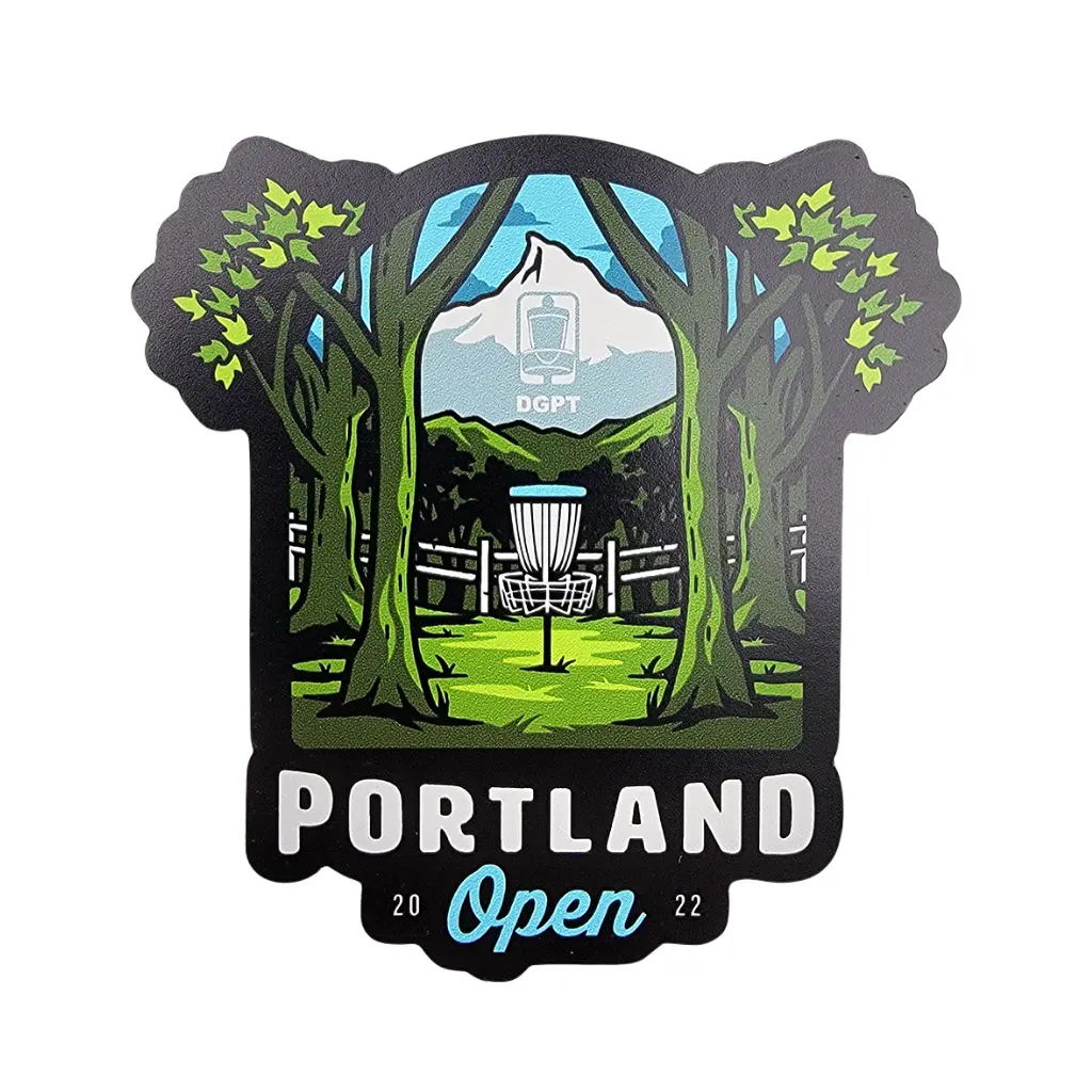 2022 Portland Open Commemorative Magnet 1