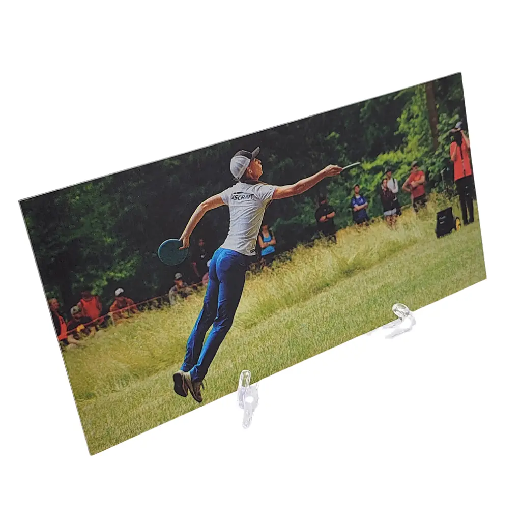 Brushed Metal 5" X 10" Player Prints 4