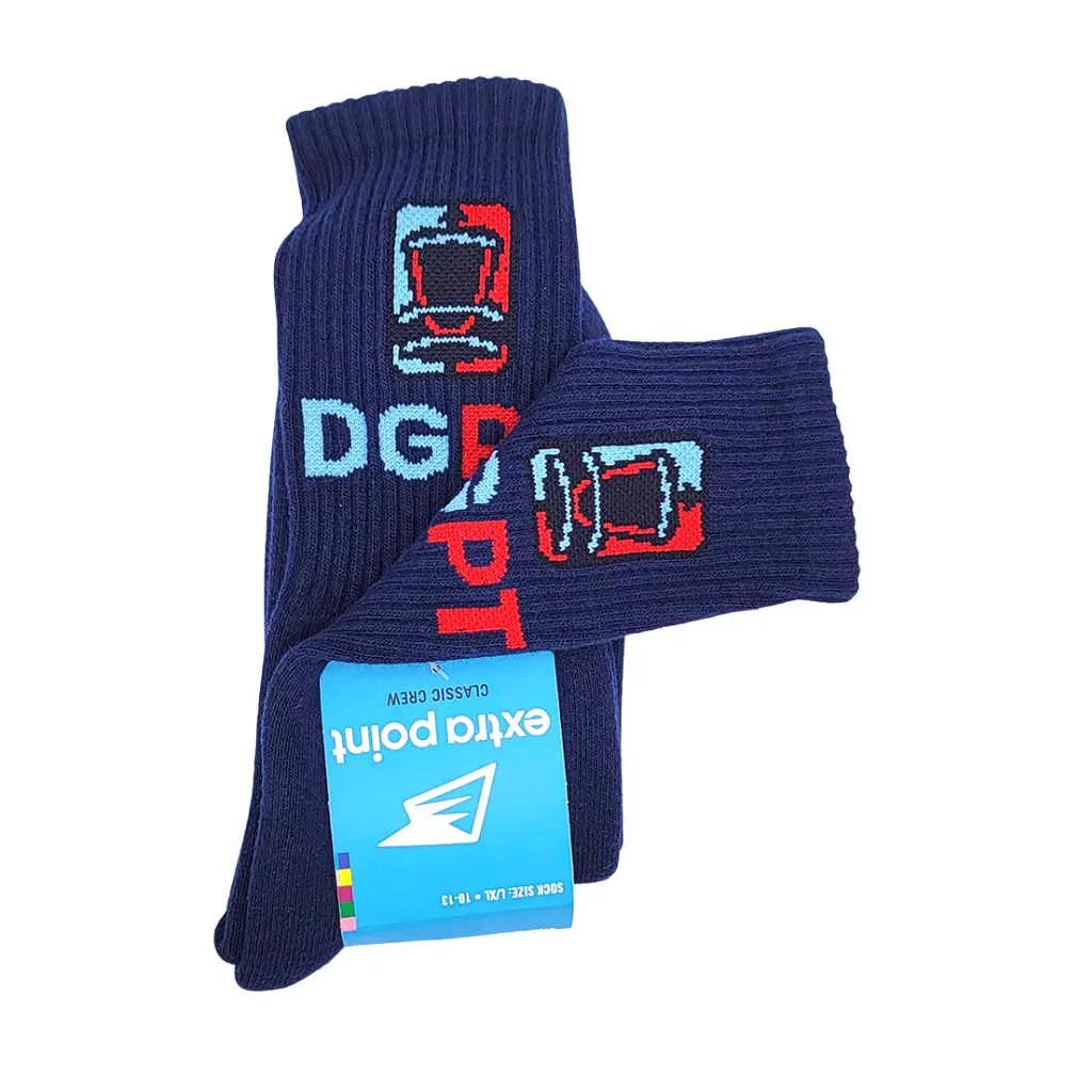 Dgpt - Extra Point Classic Crew Socks 1
