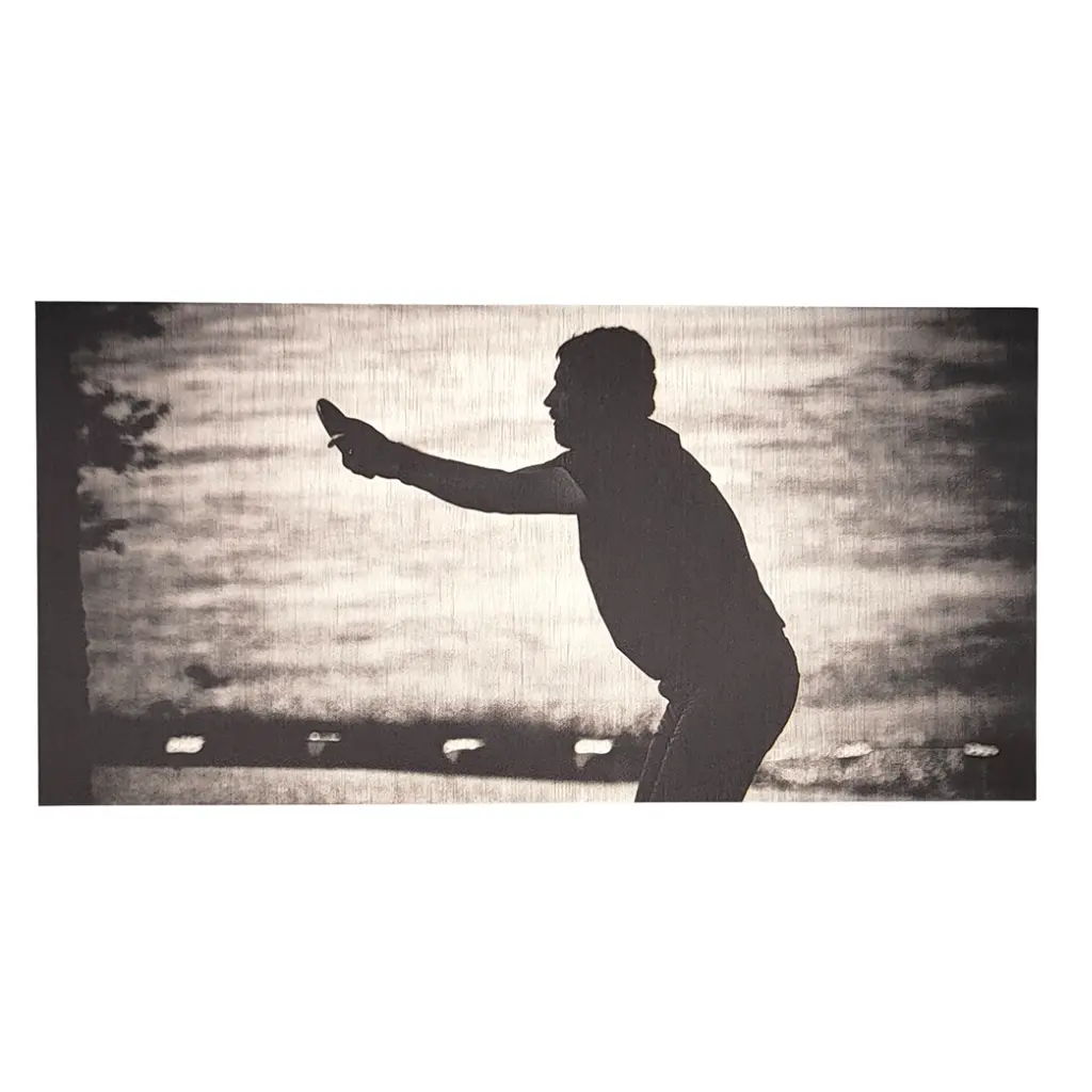 Brushed Metal 5" X 10" Player Prints 7