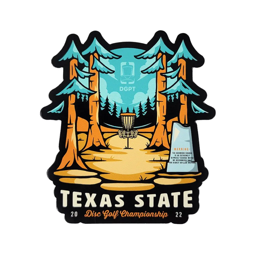 2022 Texas State Commemorative Magnet 1