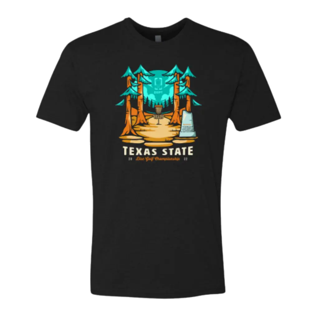 2022 Tx States Shirt - Black 1