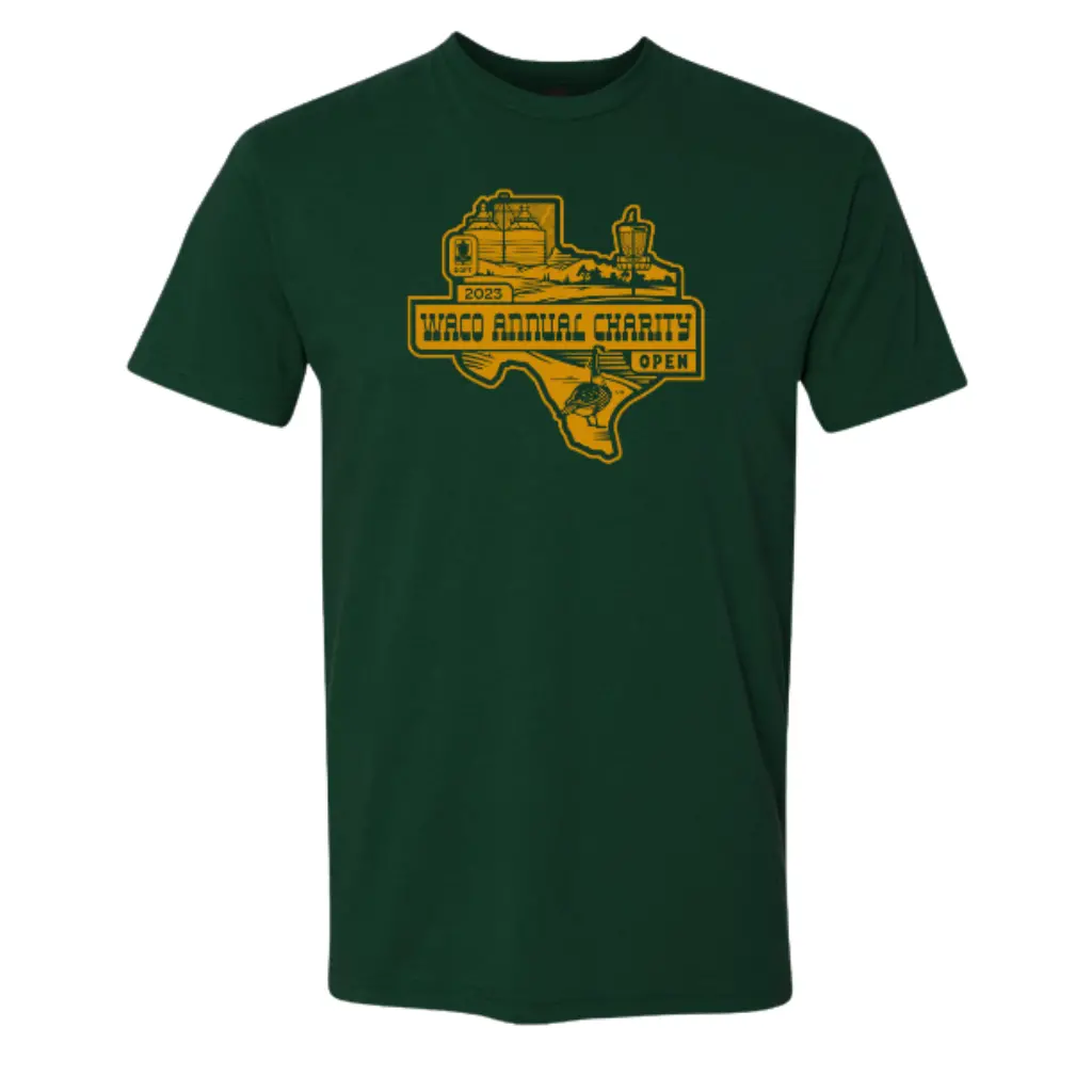 2023 Waco Annual Charity Open Shirt - Forest Green 1