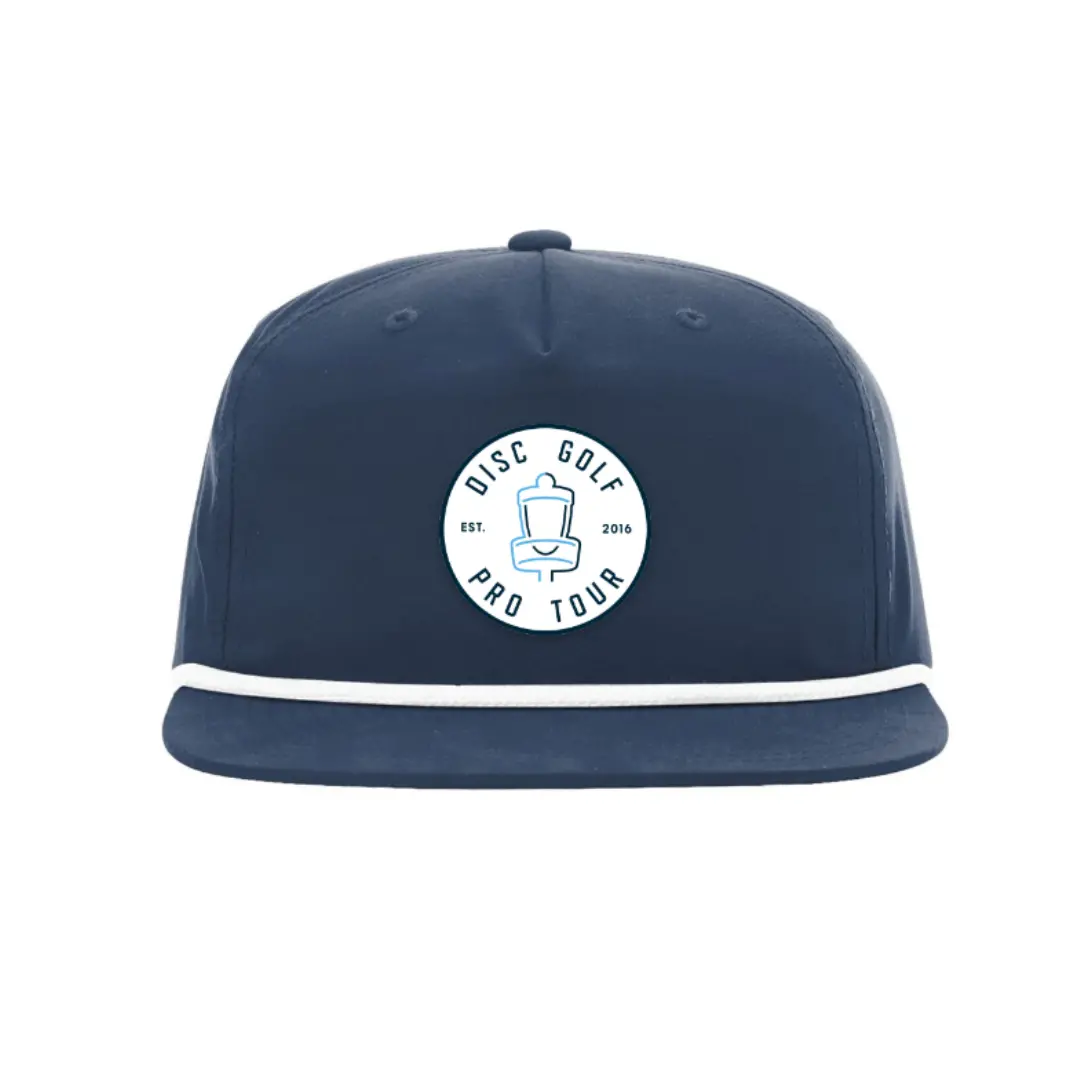Dgpt Pure Lines Pvc Patch - Umpqua Snapback - Navy 1