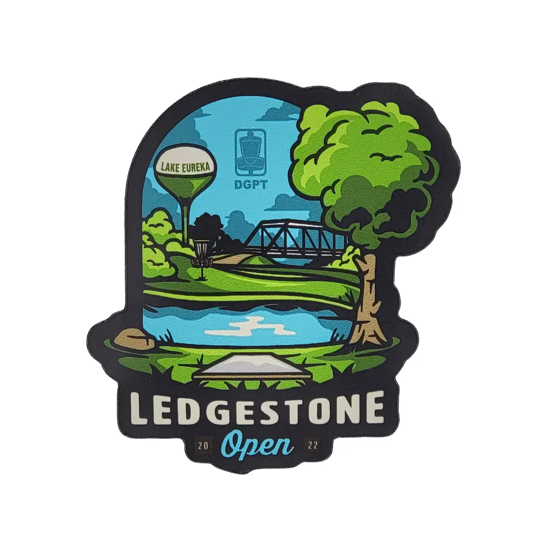 2022 Ledgestone Open Commemorative Magnet 1