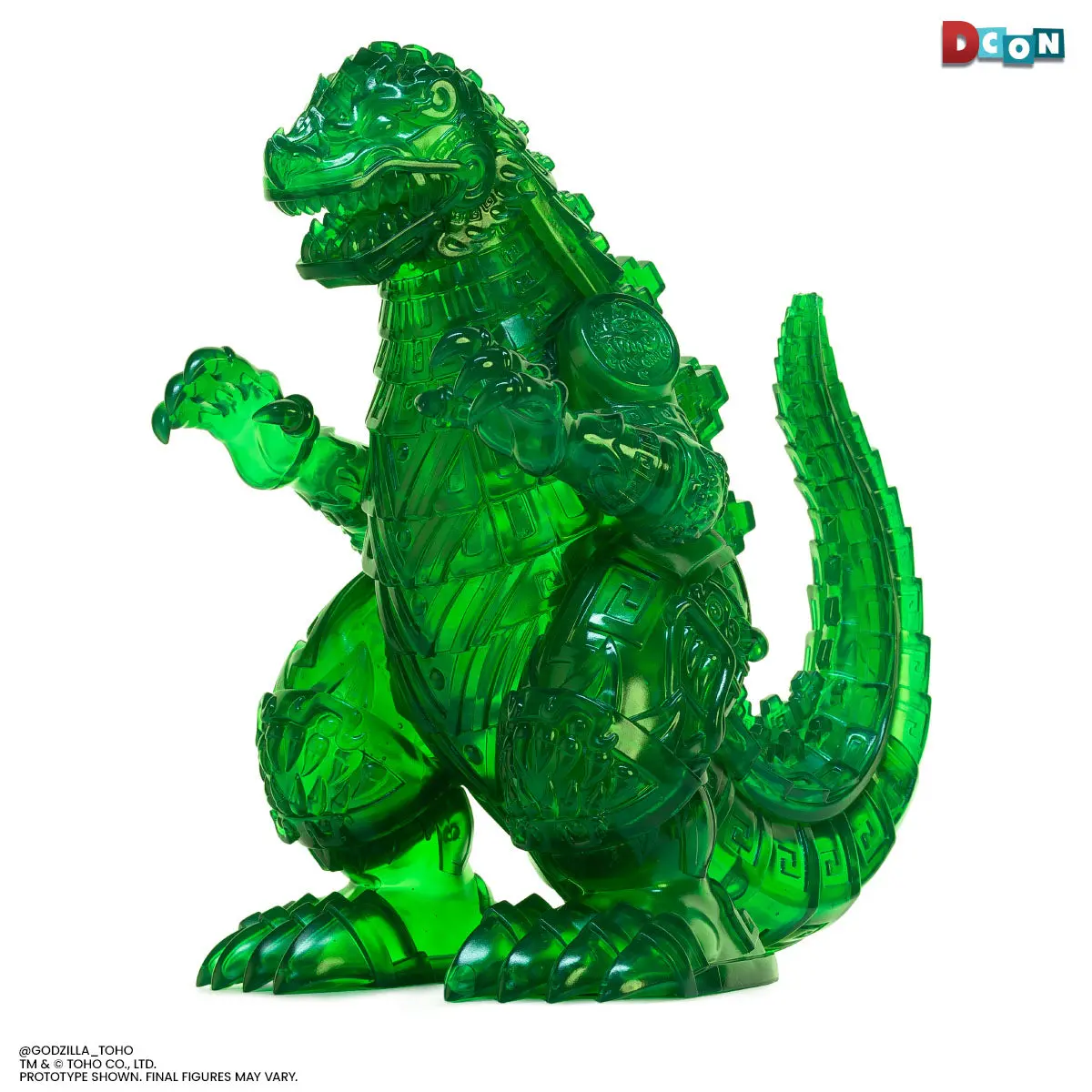 Godzilla - Vinyl Designer Figure By Urban Aztec - Jade Variant 1