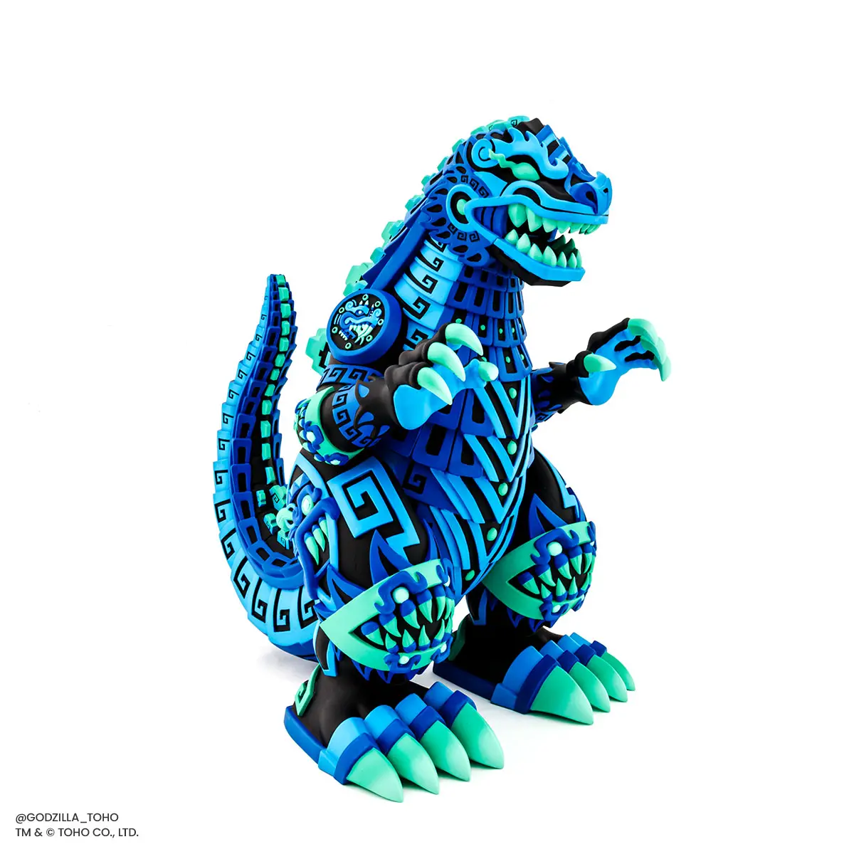 Godzilla - Vinyl Designer Figure By Urban Aztec - Heat Ray Variant Timed Edition 1