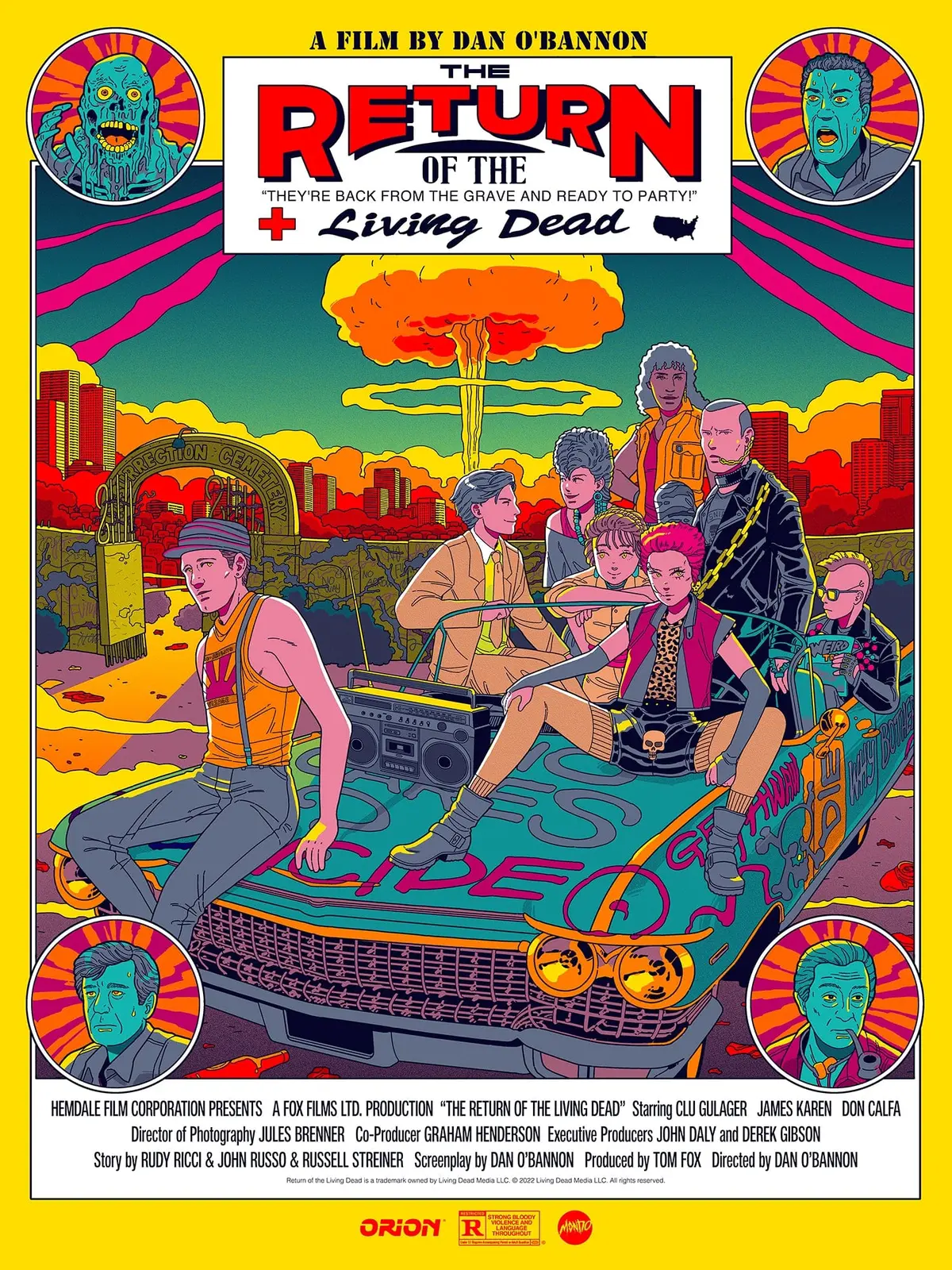 The Return Of The Living Dead Poster 1